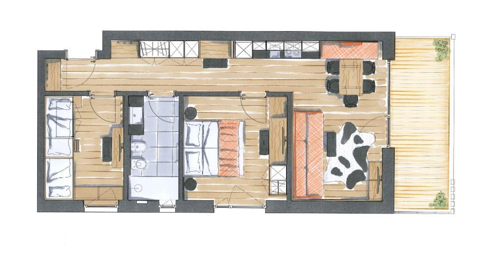 Chalet Nora San Vigilio Di Marebbe Exterior photo